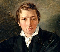 1797. december 13-án született HEINRICH HEINE német költő, a dal (LIED) költészet egyik legnagyobb mestere
