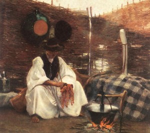 Cserénynél (1900) olaj, vászon, 73,7 x 84 cm (MNG)