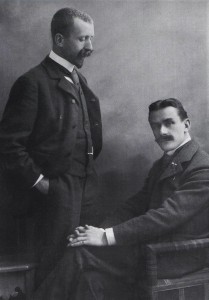 Heinrich és Thomas Mann (1900 körül)