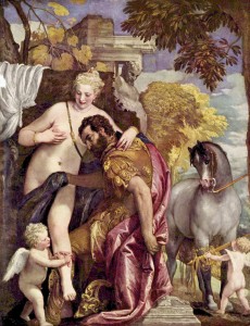 Paolo Veronese: Mars és Vénus (Ares és Aphrodité) (1570)