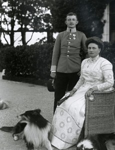 IV. Károly édesanyjával, Szász Mária Jozefinával