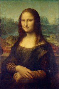 A Mona Lisa (más néven La Gioconda) Leonardo da Vinci 1503-1519 között készült leghíresebb festménye, ami jelenleg a párizsi Louvre-ban van kiállítva