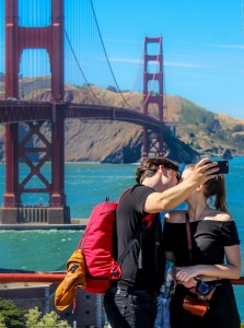 Egy csók és más semmi a Golden Gate alatt San Franciscoban – ja, és egy szelfi