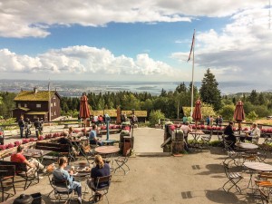 Uzsonna Osló és a fjordok felett