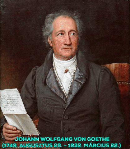 274 éve született Johann Wolfgang von Goethe német író, költő, grafikus, művészetteoretikus, természettudós, jogász és politikus