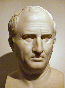 Kr.e. 106. január 3-án született MARCUS TULLIUS CICERO, az ókori Rómában élt író, filozófus és politikus
