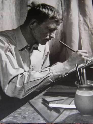 1931. február 17-én született KONDOR BÉLA festőművész, grafikus, költő