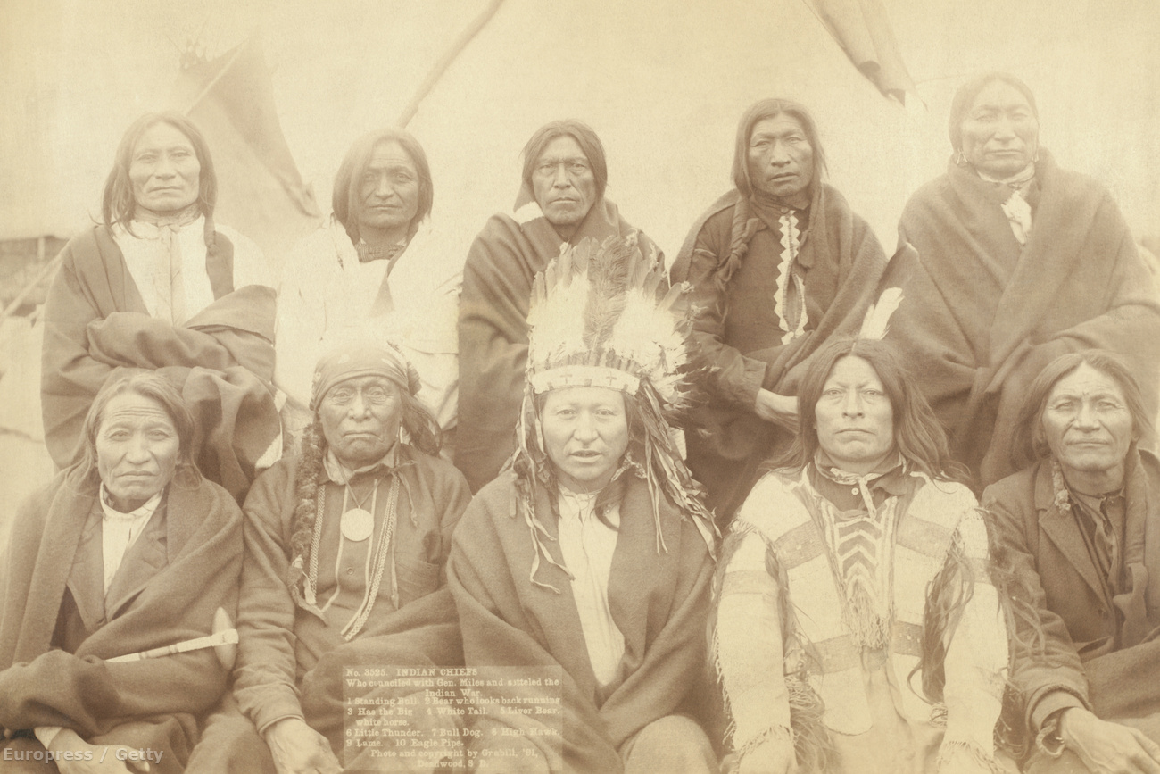 Индейцы Северной Америки 19 века